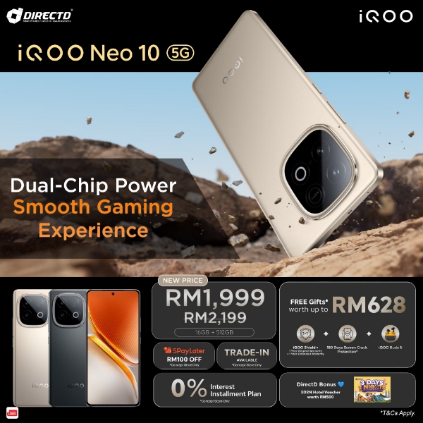 Picture of 🆕 iQOO Neo 10 5G [16GB+16GB RAM | 512GB ROM]