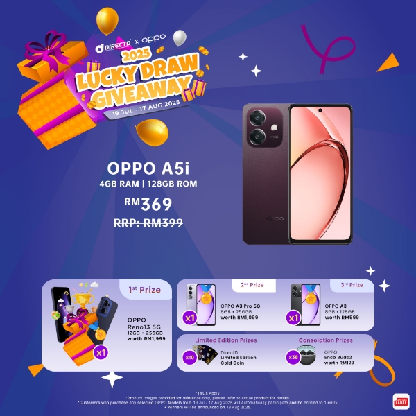 Picture of 🆕 OPPO A5i [4GB/6GB RAM | 128GB ROM]