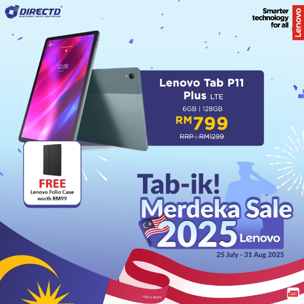 Picture of Lenovo Tab P11 Plus [4G | 6GB RAM | 128GB ROM] + Folio Case