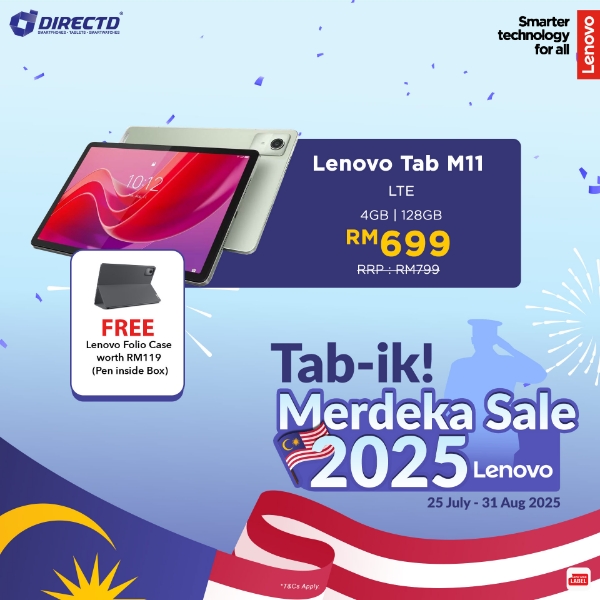 Picture of Lenovo Tab M11 [LTE | 4GB/8GB RAM | 128GB ROM] +FREEGIFT