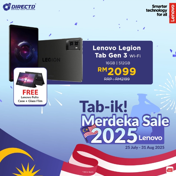 Picture of 🆕 Lenovo Legion Tab Gen 3 [16GB RAM | 512GB ROM]