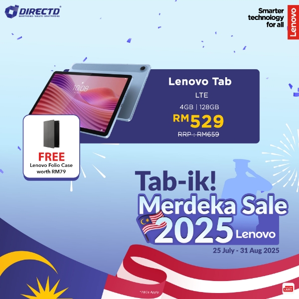 Picture of Lenovo Tab [LTE + Voice Call | 4GB RAM | 128GB ROM]