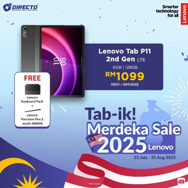 Picture of Lenovo Tab P11 2nd Gen [6GB RAM | 128GB ROM] + GIFTS