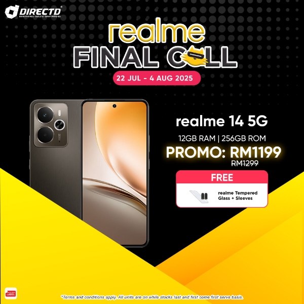 Picture of  realme 14 5G [12GB RAM | 256GB ROM] Ready Stock