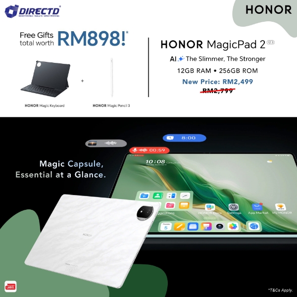Picture of HONOR MagicPad2 12.3″ [12GB RAM | 256GB ROM] Available Now