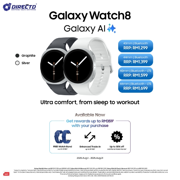 Picture of 🆕 Samsung Galaxy Watch8 (40mm | 44mm) 