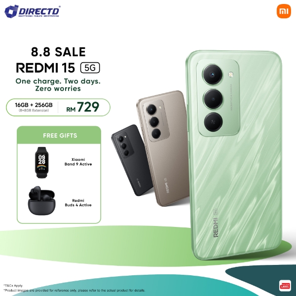 Picture of 🆕 Redmi 15 5G [8GB RAM | 256GB ROM] 🎁 SPECIAL 8.8 DEAL