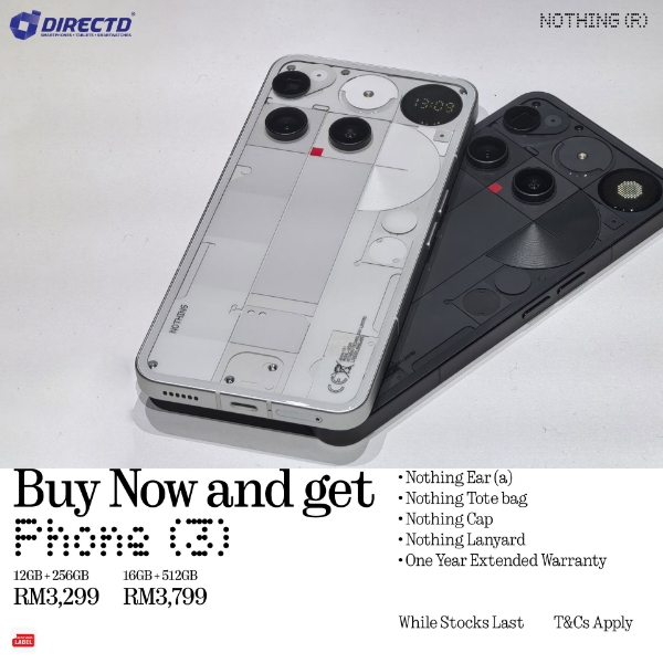 Picture of 🆕 Nothing Phone (3) [12+256GB | 16+512GB] Get Exclusive Gifts