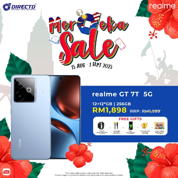 Picture of  🆕 realme GT 7T [12GB+12GB RAM | 256GB ROM] FREEBIES