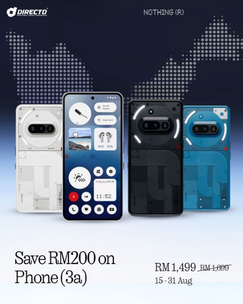 Picture of Nothing Phone (3a) [12GB RAM | 256GB ROM] Ready Stock