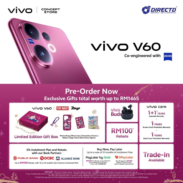 Picture of 🆕 vivo V60 - PRE-ORDER NOW