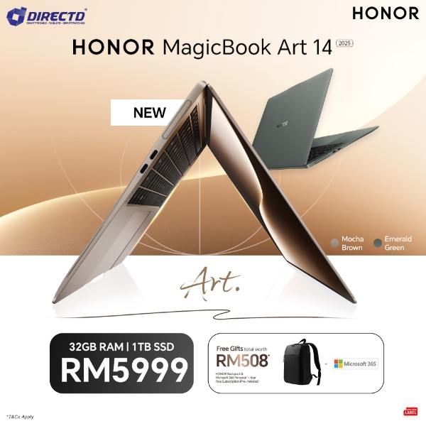 Picture of HONOR MagicBook Art 14 2025 