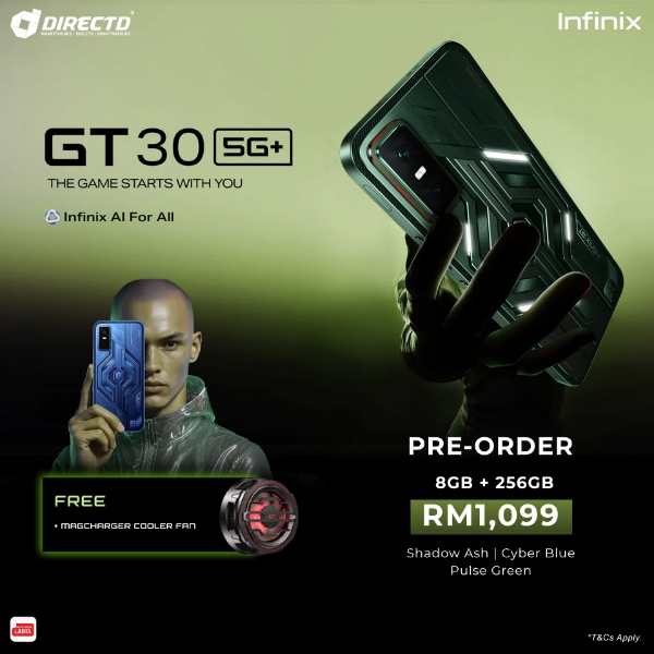 Picture of 🆕 Infinix GT 30 5G [8GB RAM | 256GB ROM] PRE-ORDER NOW