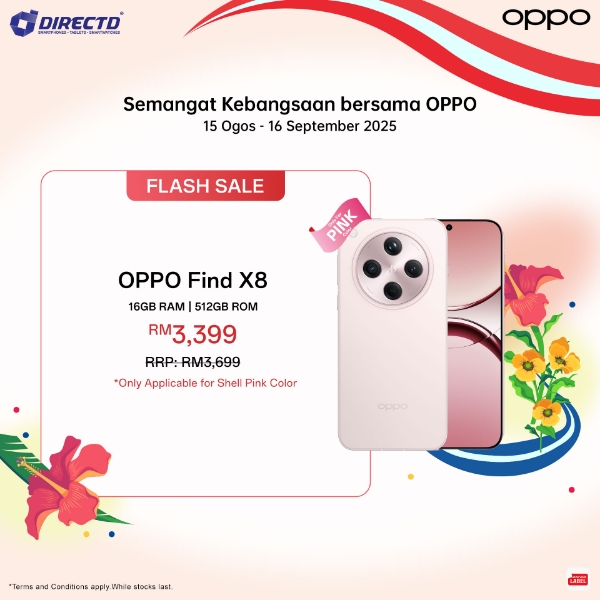 Picture of OPPO Find X8 [16GB RAM | 512GB ROM] Ready Stock
