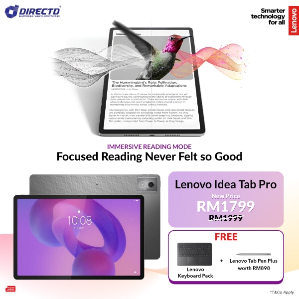 Picture of [NEW PRICE] Lenovo Idea Tab Pro [8GB RAM | 128GB ROM]