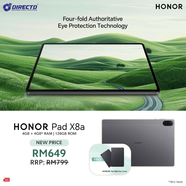 Picture of HONOR Pad X8a LTE [4GB+4GB RAM Turbo RAM | 128GB ROM]