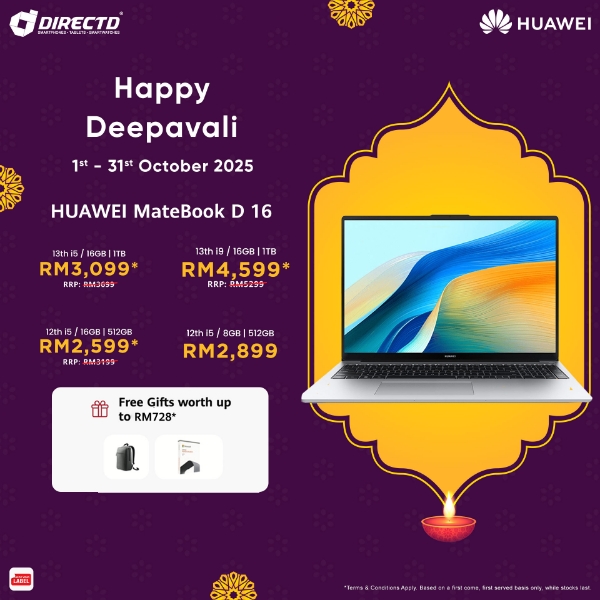 Picture of HUAWEI MateBook D 16 2024 | Free Gifts