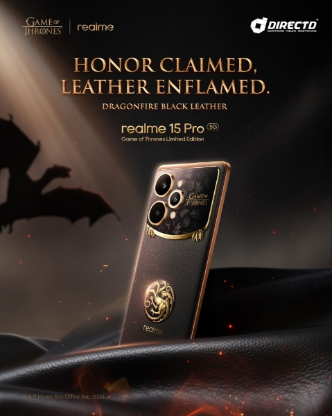 Picture of 🆕 realme 15 Pro 5G Game of Thrones Limited Edition | Pre-Order Now