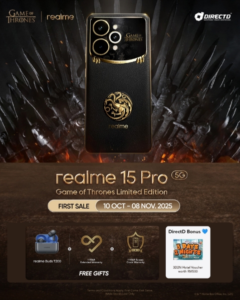 Picture of 🆕 realme 15 Pro 5G Game of Thrones Limited Edition [12GB RAM | 512GB ROM]