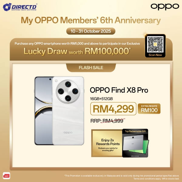 Picture of OPPO Find X8 Pro [16GB RAM | 512GB ROM] Ready Stock