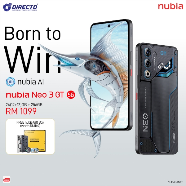 Picture of nubia Neo 3 GT 5G [12GB+12GB RAM | 256GB ROM] Ready Stock