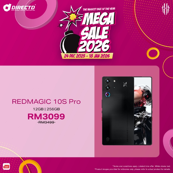 Picture of REDMAGIC 10S Pro [12+256GB / 16+512GB] Ready Stock