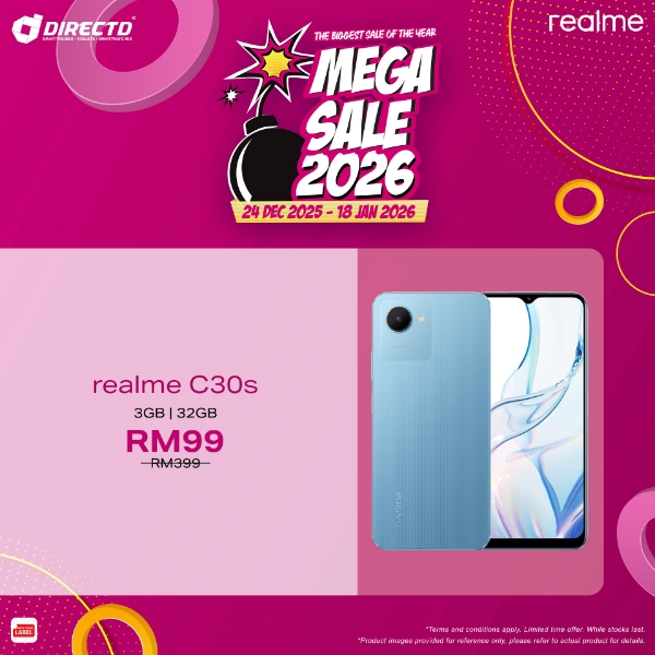 Picture of realme C30s [5000mAh Massive Battery | Fast Side Fingerprint] 