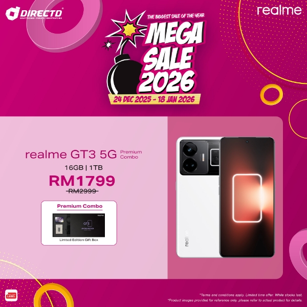 Picture of realme GT3 5G Premium Combo [16GB+12GB RAM | 1TB ROM] 