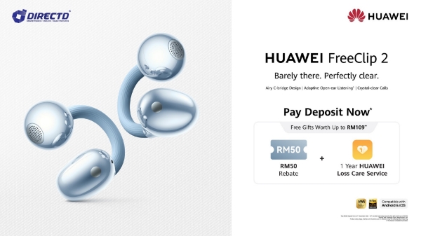 Picture of 🆕 HUAWEI FreeClip 2 | Pre-Order