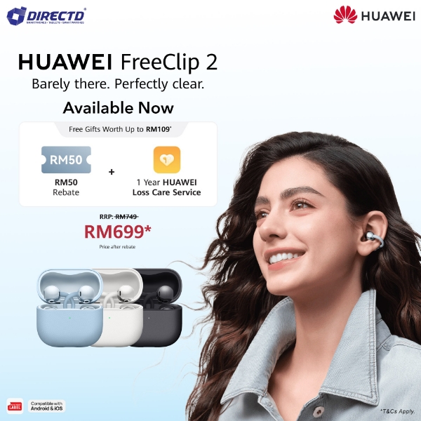 Picture of 🆕 HUAWEI FreeClip 2