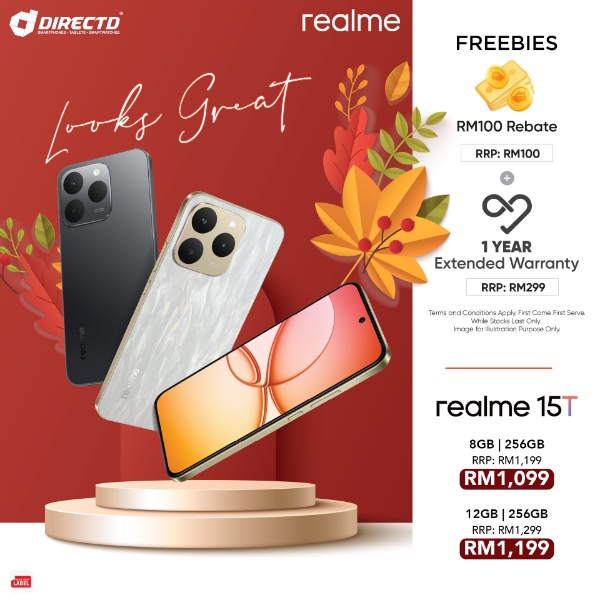 Picture of realme 15T [8GB/12GB RAM | 256GB ROM]