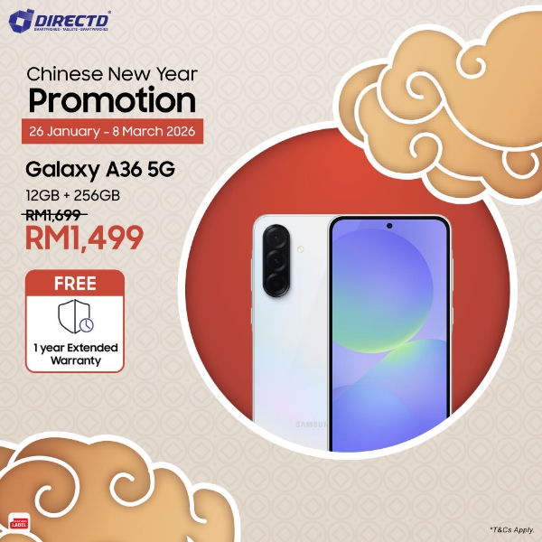 Picture of Galaxy A36 5G [12GB | 256GB] Up to 24 months 0% Ezy Payment by Credit Card