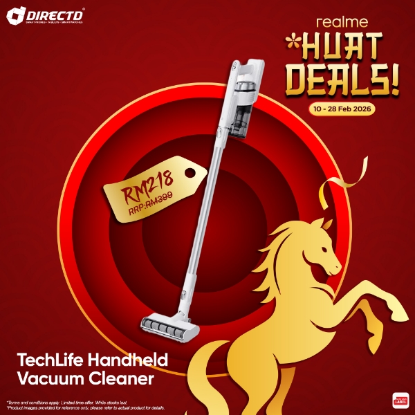 Picture of TechLife Handheld Vacuum Cleaner