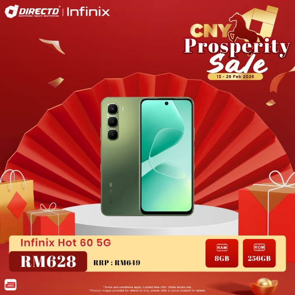 Picture of Infinix Hot 60 5G [8GB+8GB RAM | 256GB ROM]