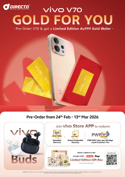 Picture of 🆕 vivo V70 | Pre-Order 24 Feb - 13 Mar & Get Exclusive Gifts