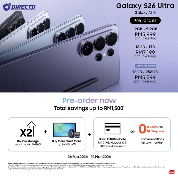 Picture of 🆕 Samsung Galaxy S26 Ultra [256GB | 512GB | 1TB] Pre-Order till 10 March