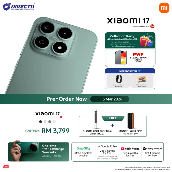 Picture of 🆕 Xiaomi 17 [12GB RAM | 512GB ROM] Pre-Order 1 - 5 Mar 2026