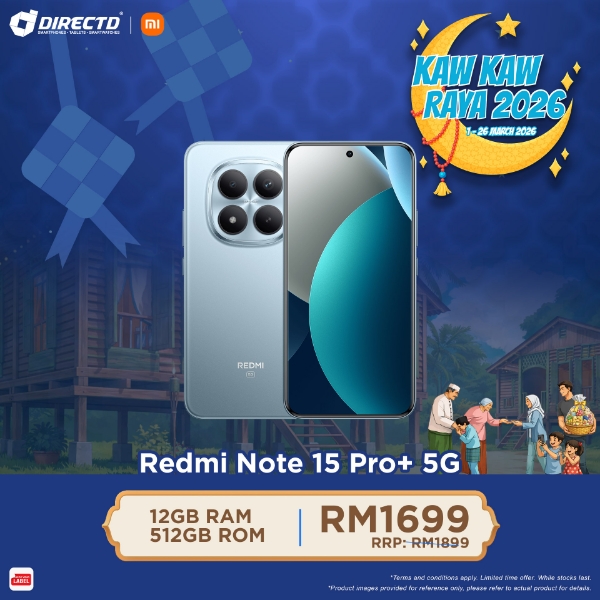 Picture of 🆕 Redmi Note 15 Pro+ 5G [12GB RAM | 512GB ROM] Get Premium Gifts worth up to RM1832