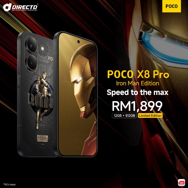 Picture of 🆕 POCO X8 Pro Iron Man Edition [12GB RAM | 512GB ROM] Pre-order 7-14 days