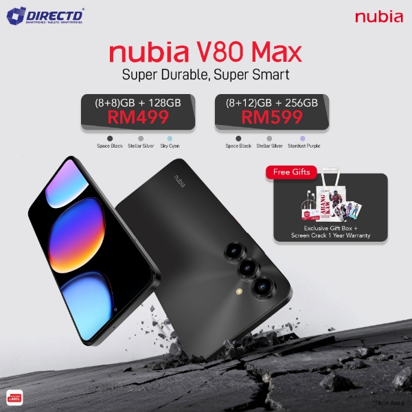 Picture of 🆕 nubia V80 Max [8GB RAM | 128GB/256GB ROM]