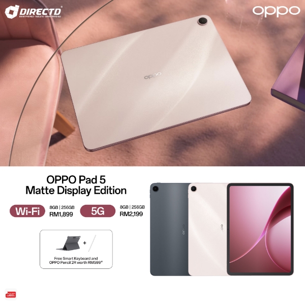 Picture of 🆕 OPPO Pad 5 Matte Display Edition
