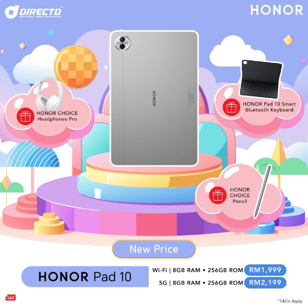Picture of HONOR Pad 10 [8GB+256GB] 