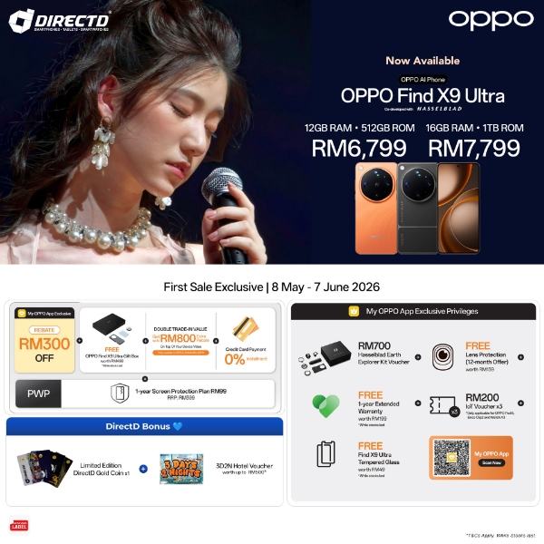 Picture of 🆕 OPPO Find X9 Ultra [12GB+512GB | 16GB+1TB]