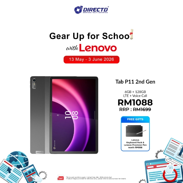 Picture of Lenovo Tab P11 2nd Gen [6GB RAM | 128GB ROM] + GIFTS