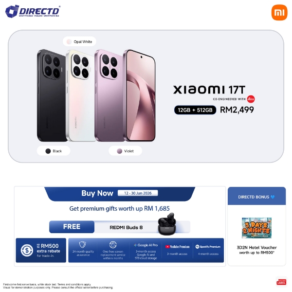 Picture of 🆕 Xiaomi 17T [12GB RAM | 512GB ROM] Get Premium Gifts