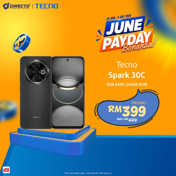Picture of [SOLD OUT] TECNO Spark 30c [8GB RAM | 256GB ROM]