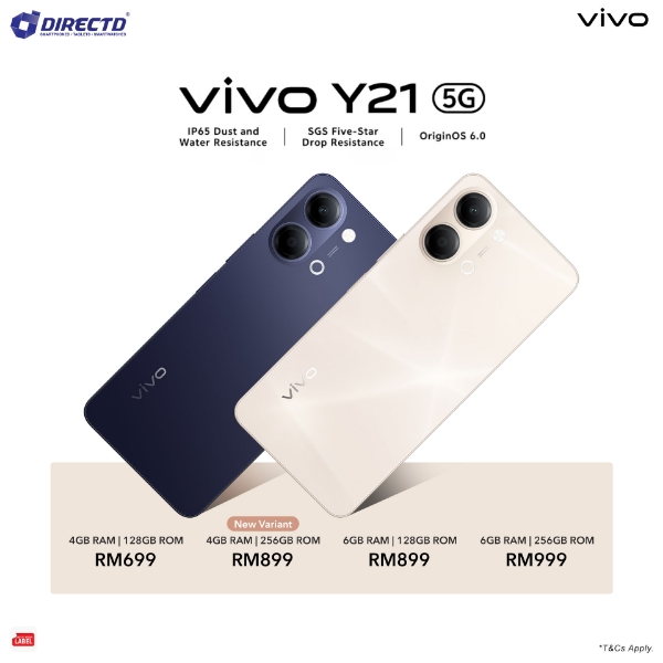 Picture of 🆕 vivo Y21 5G [4GB/6GB RAM | 128GB/256GB ROM]