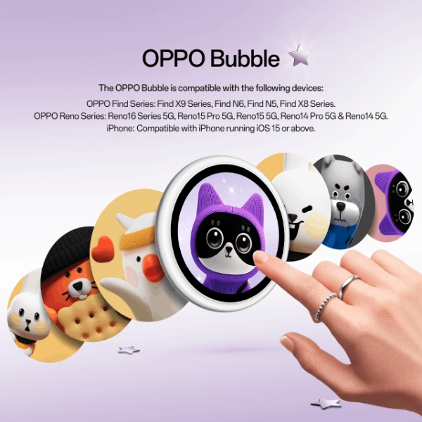 Picture of 🆕 OPPO Bubble Mag E-Badge | PRE-ORDER