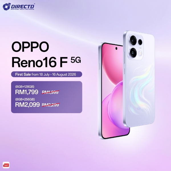 Picture of 🆕 OPPO Reno16 F 5G [8GB RAM | 128GB/256GB ROM] Get Exclusive GIFT