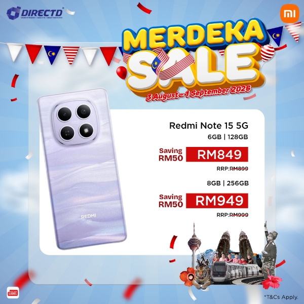 Picture of Redmi Note 15 5G [6GB+128GB | 8GB+256GB]